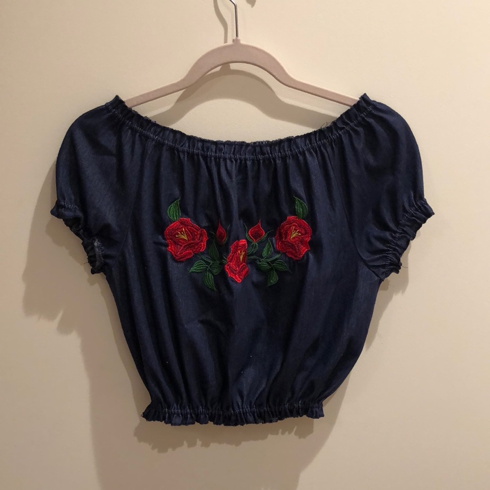 Off shoulder shirt